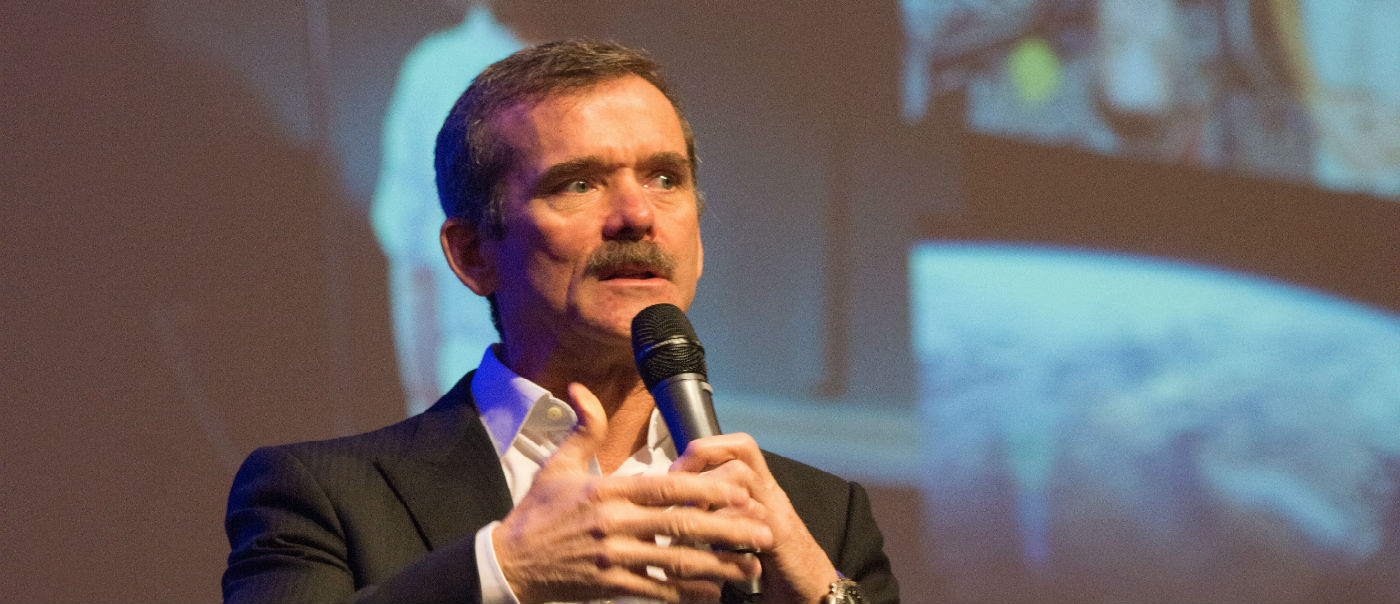 Chris Hadfield.