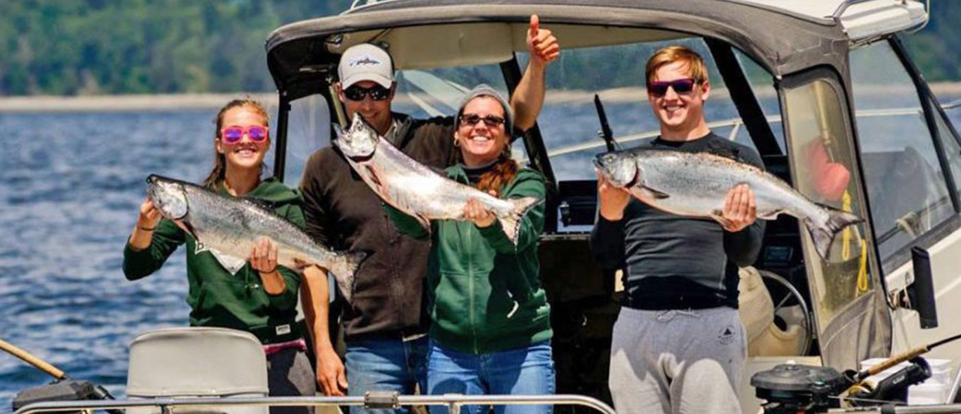 REALTORS at a salmon derby.