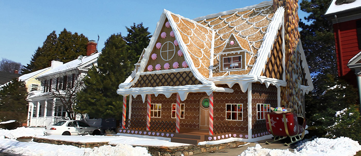 Gingerbread dreamhome.