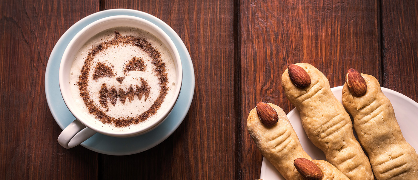 Cookies and coffee.