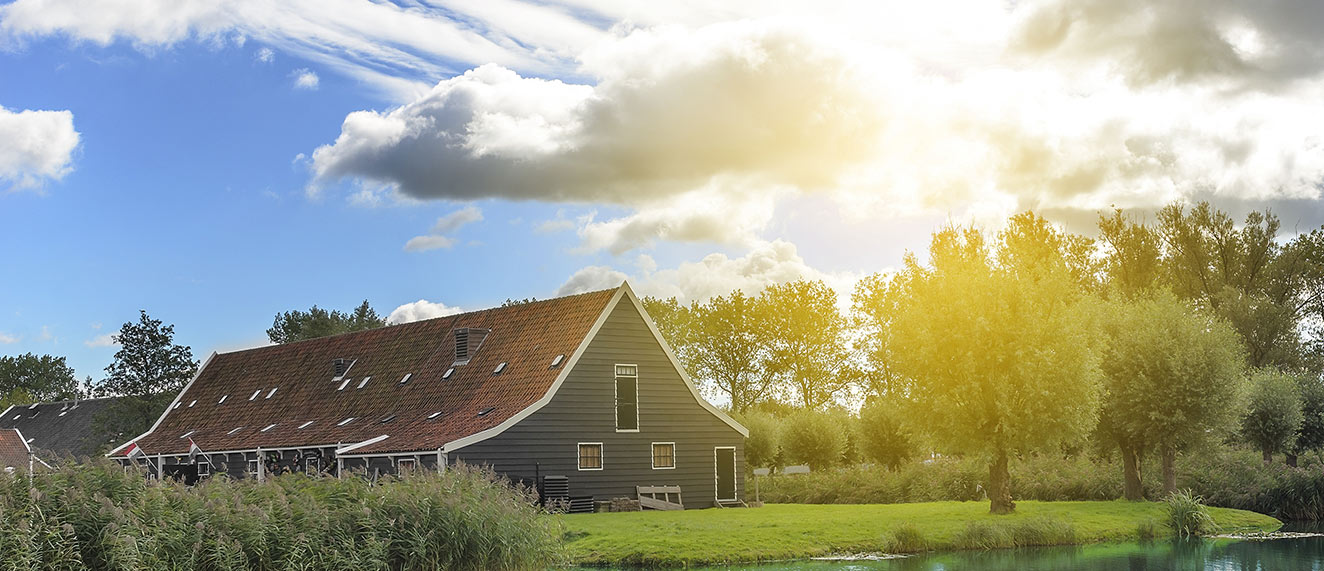 Old farmhouse.