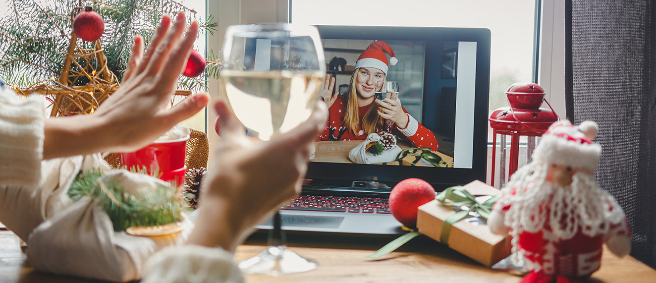 Virtual holiday party