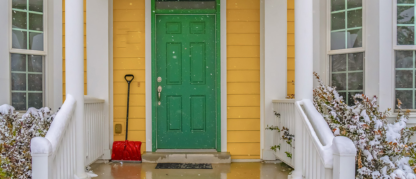 Front porch, spring