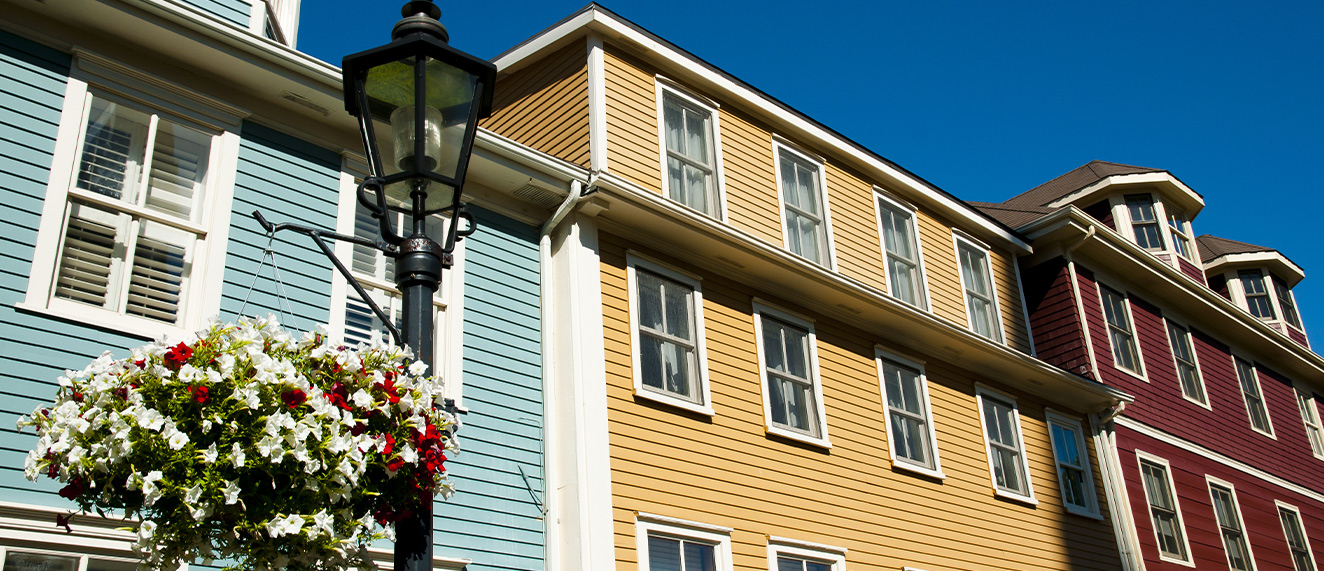 Colourful houses