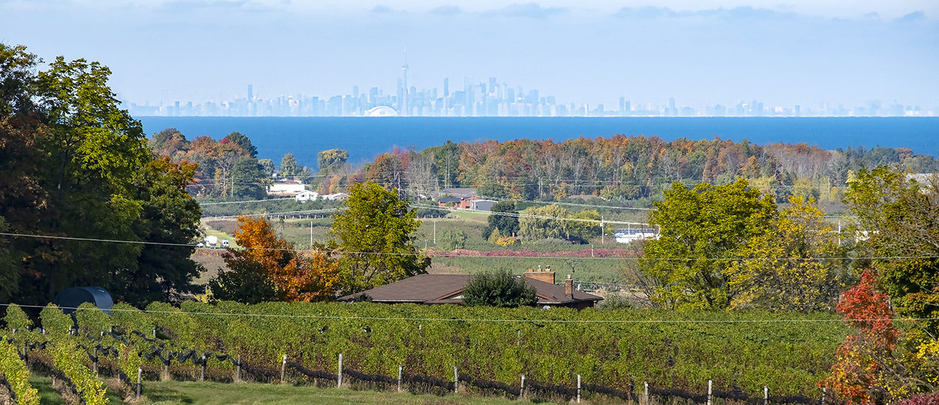 View of Toronto from Niagara