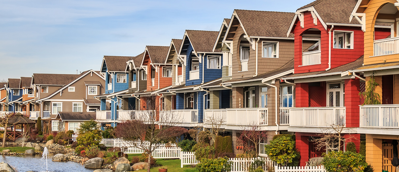 Colourful houses 