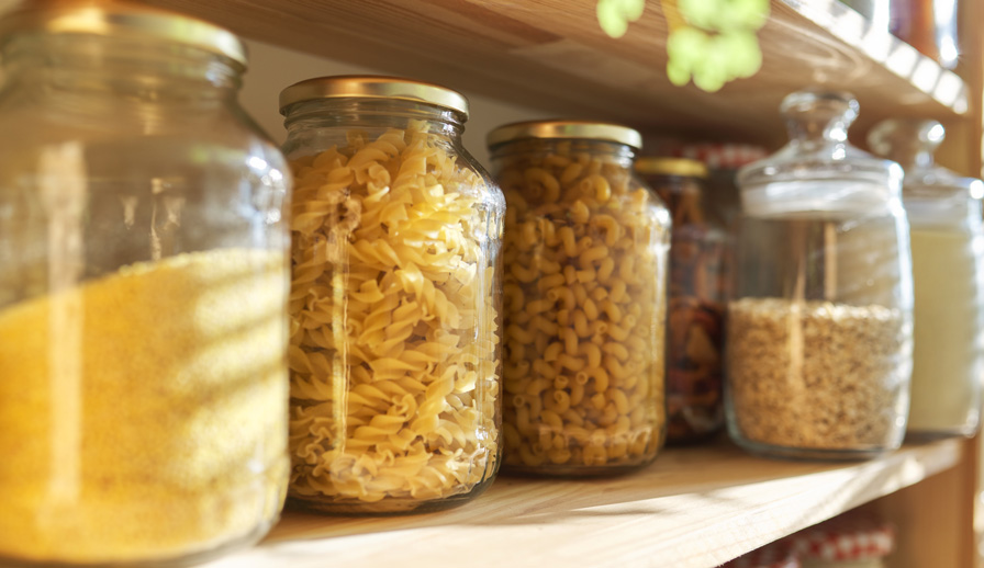 Organizing pantry