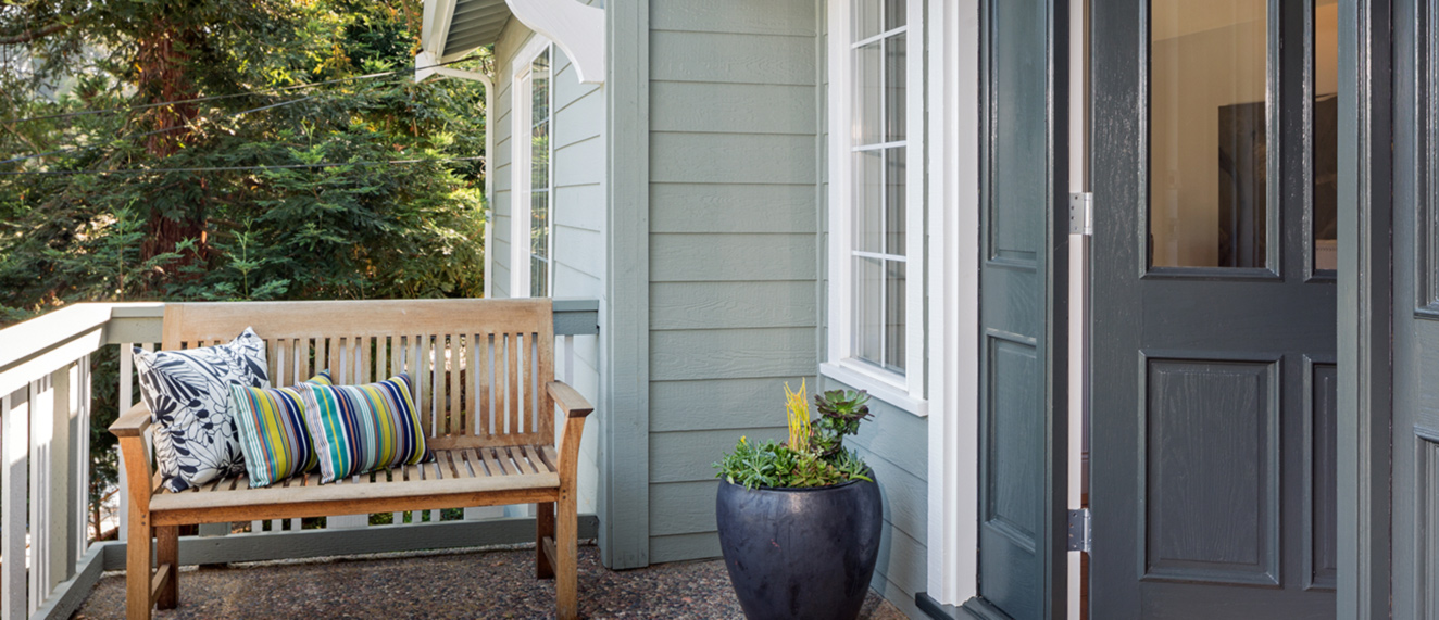 Beautiful front porch