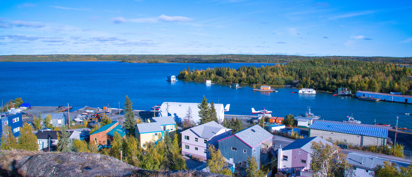 Yellowknife waterfront