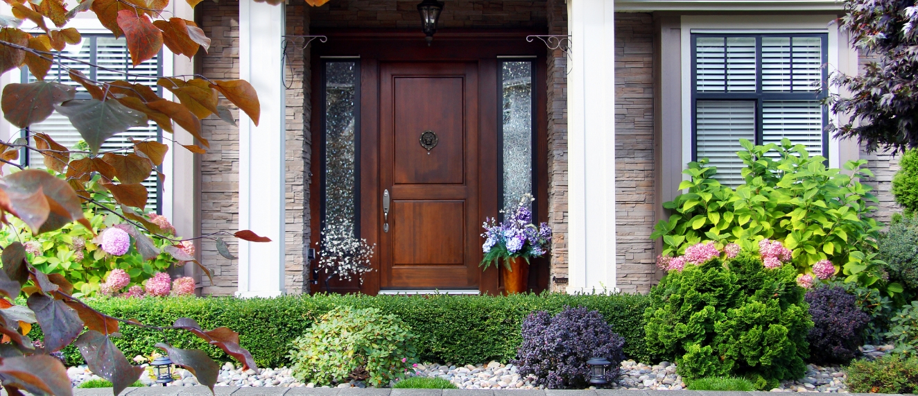 Beautiful front door.