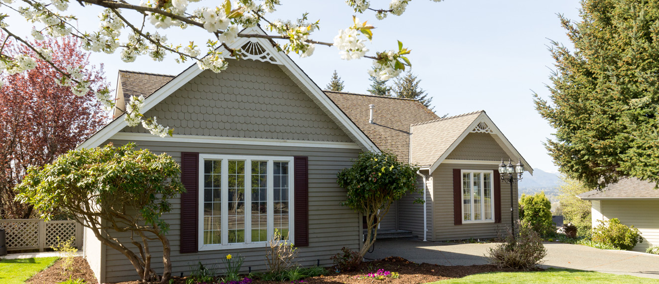 Beautiful spring home.