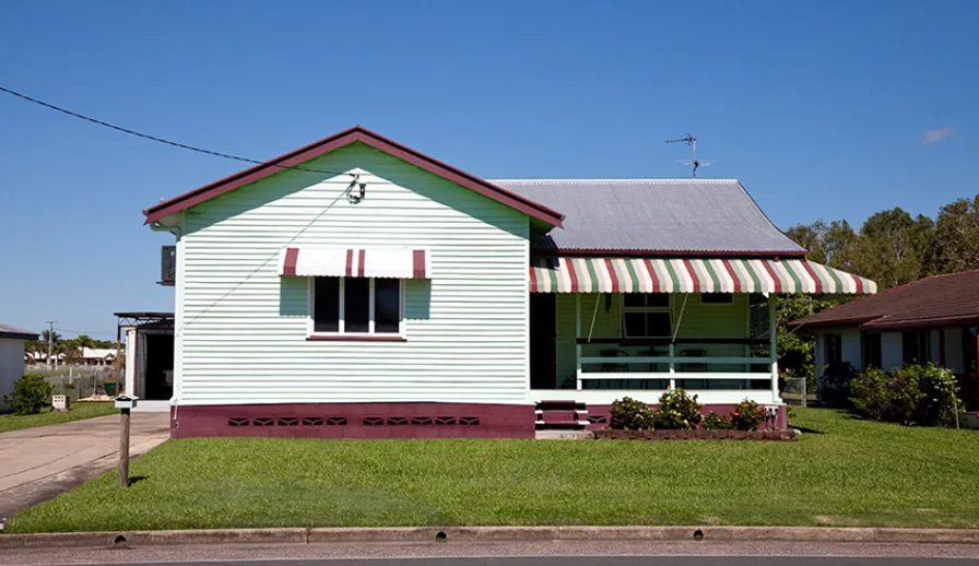 External suburban house.